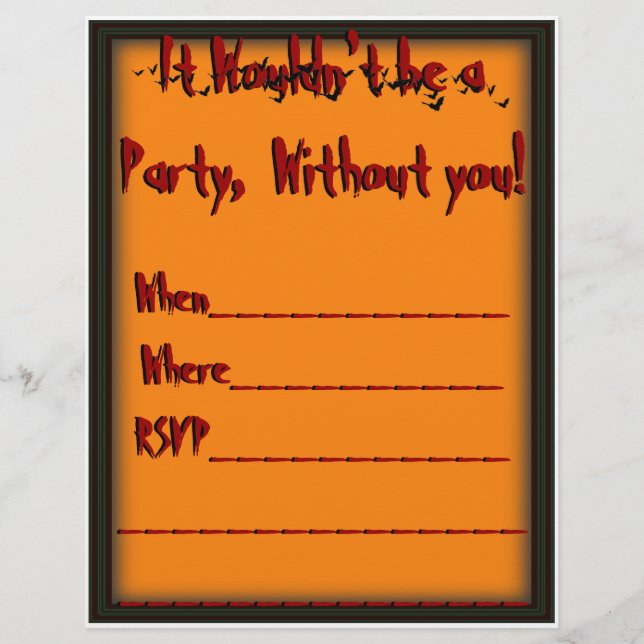 Silhouette de la scène du cimetière d'Halloween (Devant)