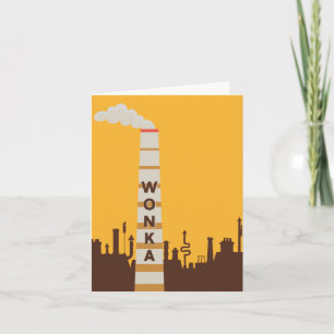 Silhouette de l'usine Wonka