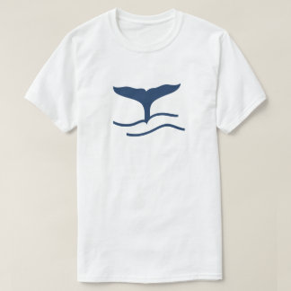 Silhouette de queue de baleine T-Shirt
