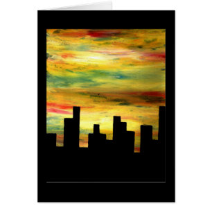 silhouette de ville