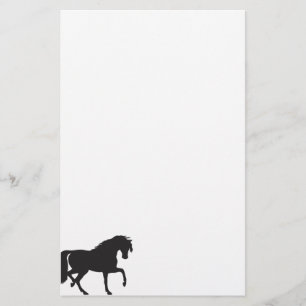 Silhouette du cheval