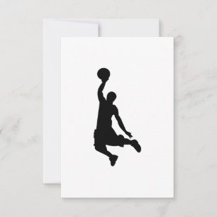 Silhouette du joueur de basket