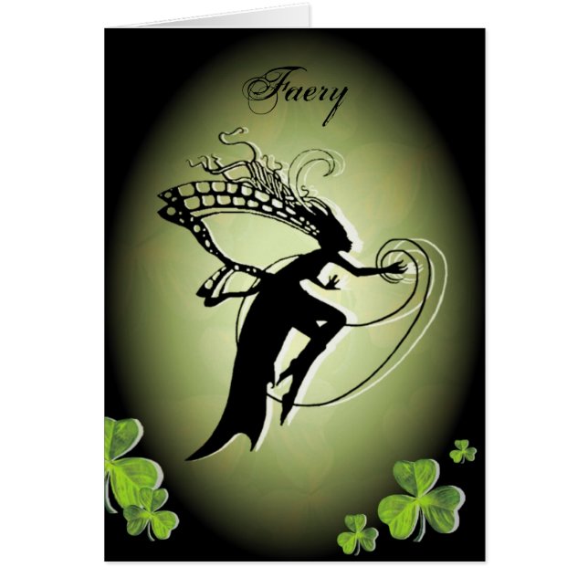 Silhouette irlandaise de Faery (Devant)