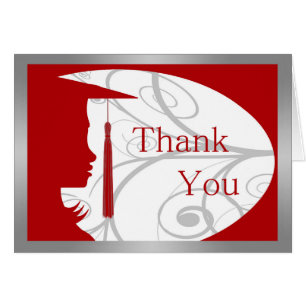 Silhouette rouge et argent