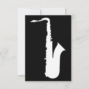 silhouette saxophone