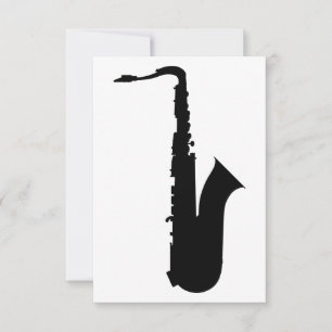 silhouette saxophone