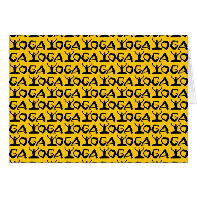 Silhouettes de yoga (Devant horizontal)