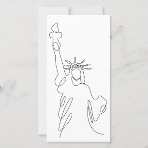 Silhuette Statue de la Liberté