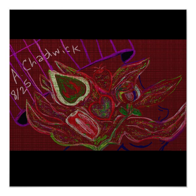 Silly Comic Glossy Poster (Devant)