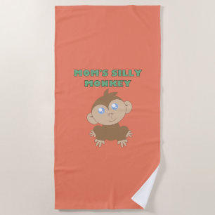 Silly Monkey - Serviette de plage