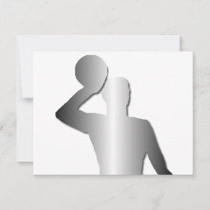 Silouette du joueur de water polo