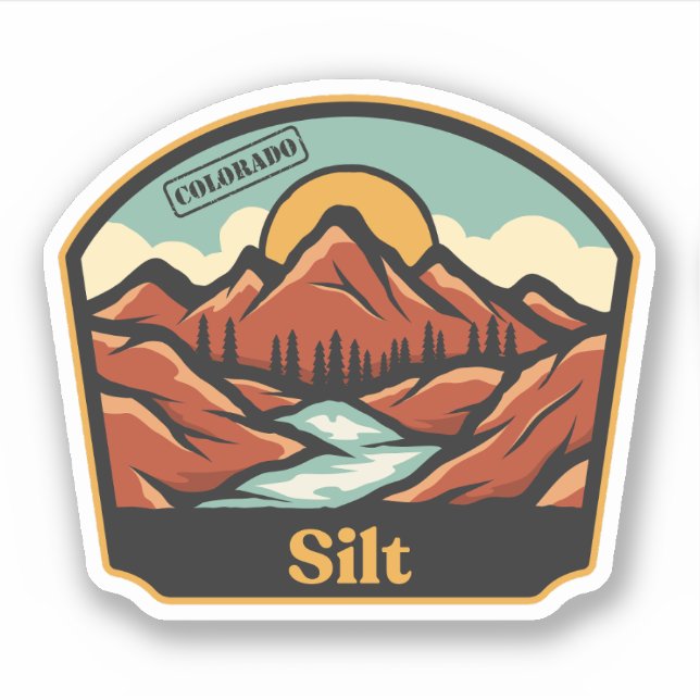 Silt, Autocollant Colorado (Devant)