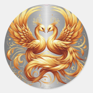 Silver cool avec Sticker Pheonix Or