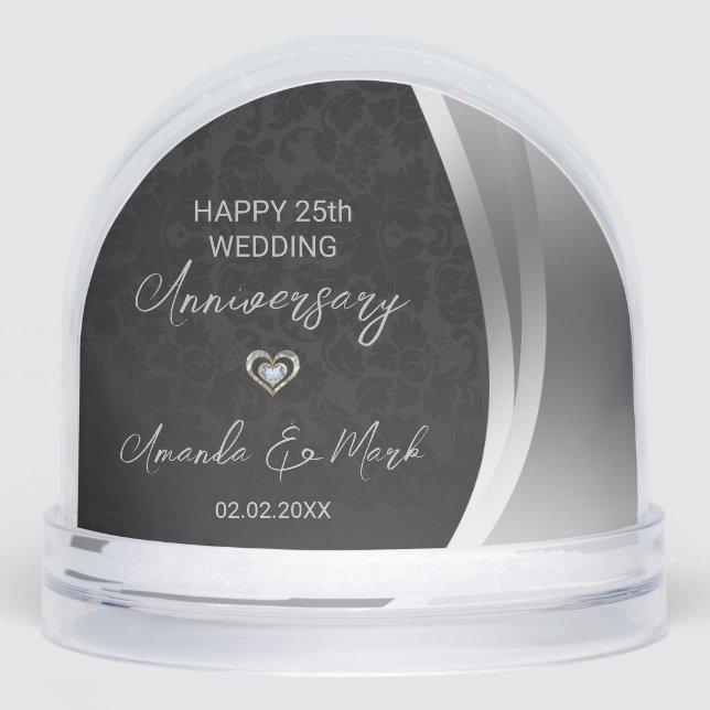 Silver Satin Wedding Anniversary (Avant)