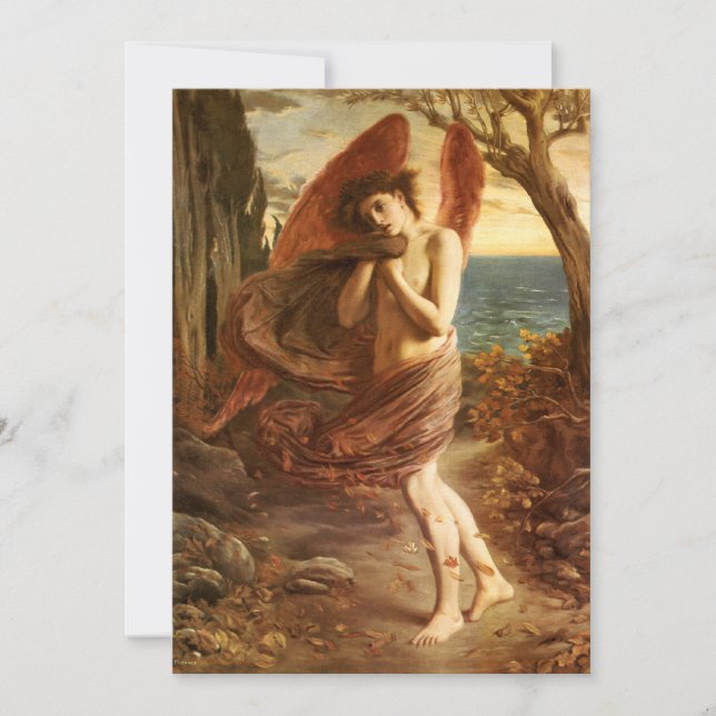 Simeon Solomon : L'amour en automne (Devant)