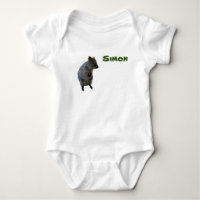 Simon Nom Et Quokka Australien, Body Bébé