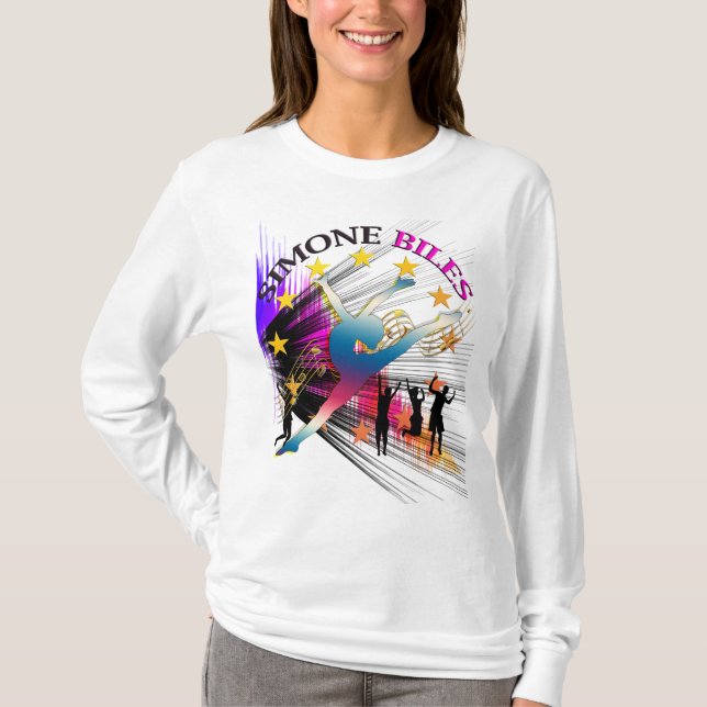 Simone Biles accessoires TShirts    femmesMens  (Devant)