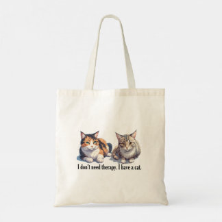 Simple adorable Funny Cat Design Sac fourre-tout