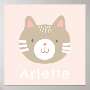 Simple affiche de chaton