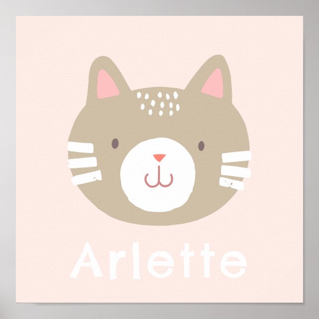 Simple affiche de chaton (Devant)