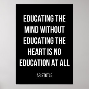 simple affiche en noir et blanc pour la graduation