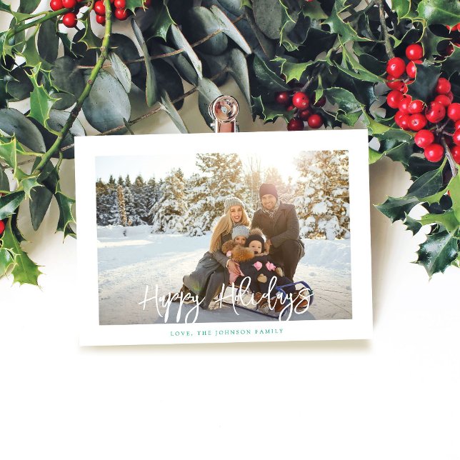 Simple Amusement Minimaliste Joyeux Vacances Cadre (Créateur téléchargé)