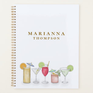 Simple Aquarelle Cocktail Boissons Élégante Person