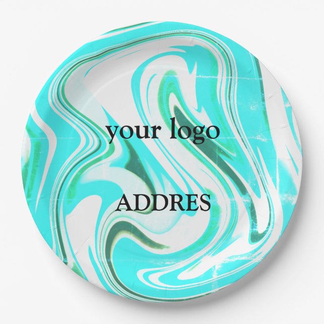 simple assiette blanche (Devant)