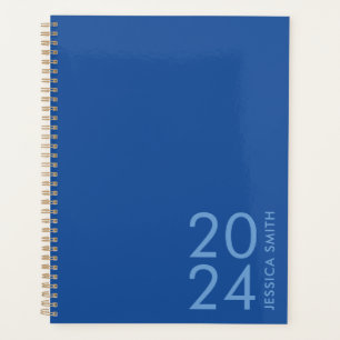 Simple bleu moderne personnalisé