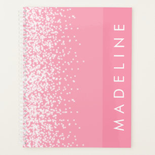 Simple Blush Pink Sparkle Nom personnalisé