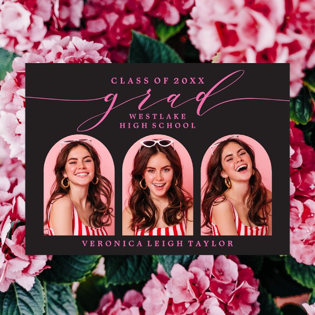 SIMPLE CALLIGRAPHIE D'ARCHE MINIMALISTE INVITATION (Créateur téléchargé)