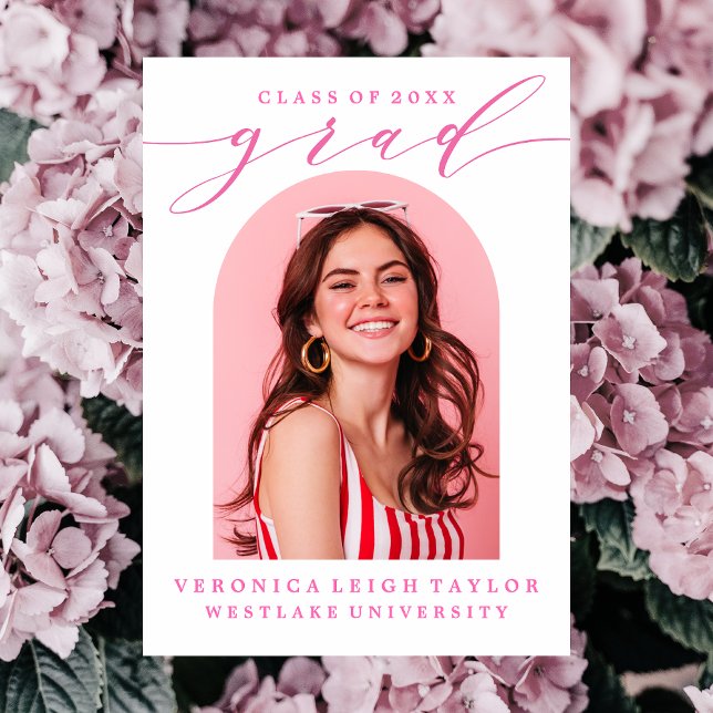 SIMPLE CALLIGRAPHIE D'ARCHE MINIMALISTE INVITATION (Créateur téléchargé)