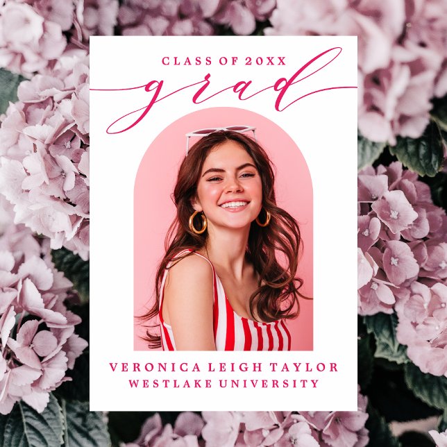 SIMPLE CALLIGRAPHIE D'ARCHE MINIMALISTE INVITATION (Créateur téléchargé)