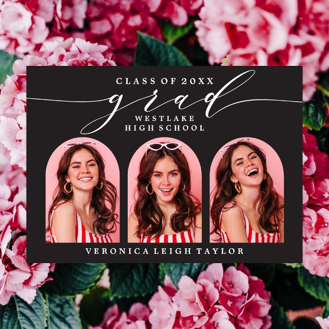 SIMPLE CALLIGRAPHIE D'ARCHE MINIMALISTE INVITATION (Créateur téléchargé)