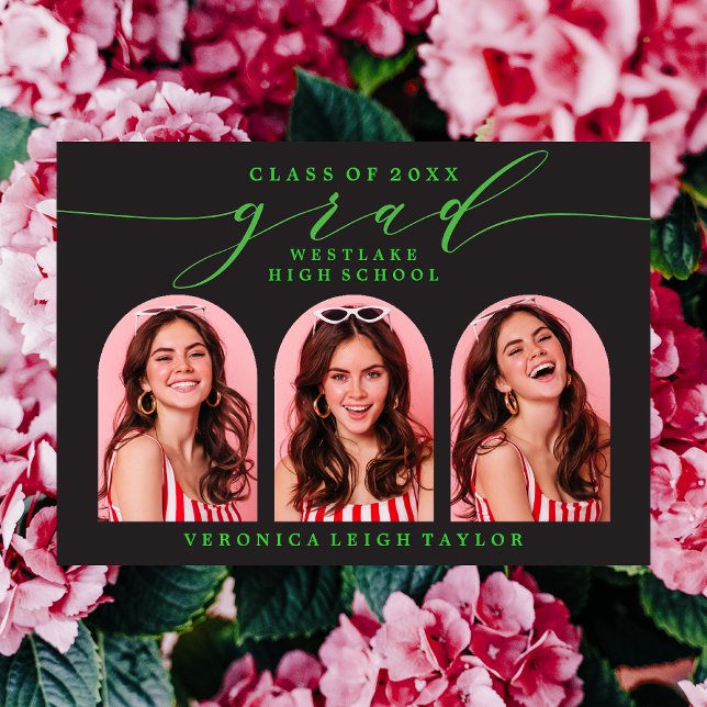 SIMPLE CALLIGRAPHIE D'ARCHE MINIMALISTE INVITATION (Créateur téléchargé)