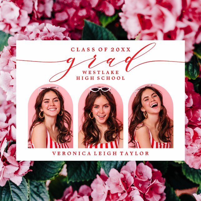 SIMPLE CALLIGRAPHIE D'ARCHE MINIMALISTE INVITATION (Créateur téléchargé)