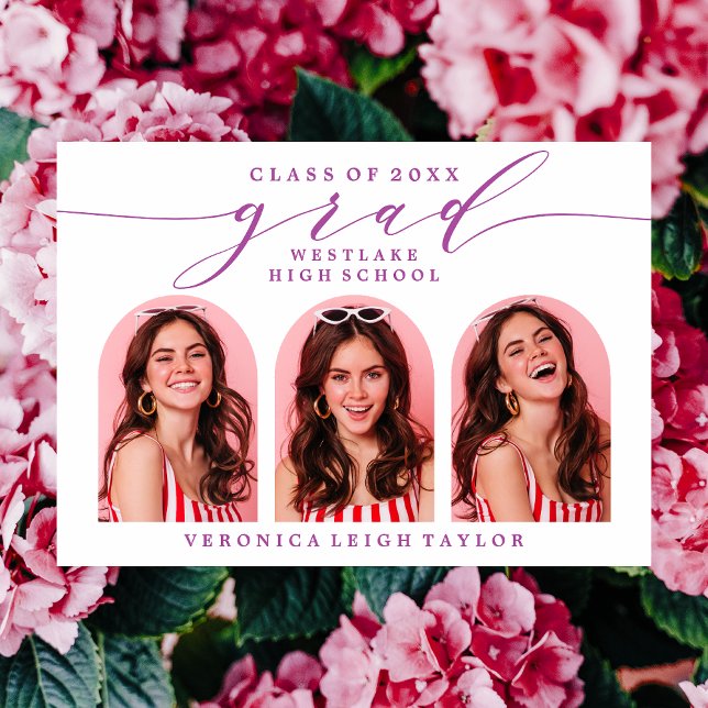 SIMPLE CALLIGRAPHIE D'ARCHE MINIMALISTE INVITATION (Créateur téléchargé)