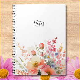 Simple Carnet Floral Minimal Quotidien Pour Elle