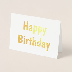 simple carte de calligraphie d'anniversaire heureu