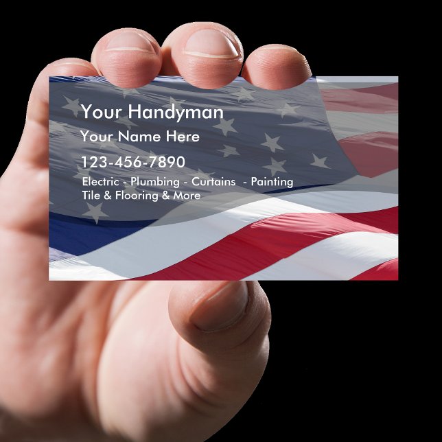 Simple Carte de visite Handyman (Créateur téléchargé)