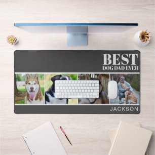 Simple Chien Papa Custom Four Photo Collage