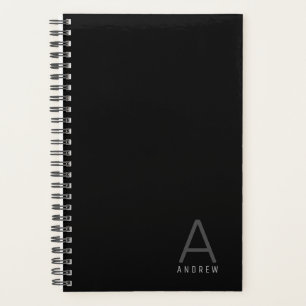 Simple Classic Modern Personnalisé Nom Planner