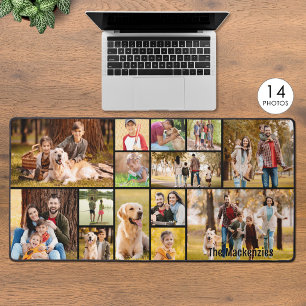 Simple Collage de 14 Photos de Couleur Personnalis