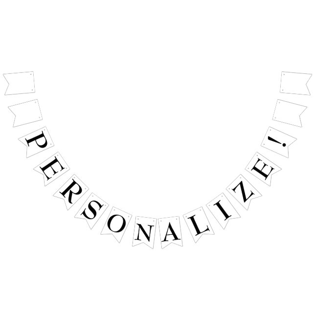 Simple Créer Votre Propre Drapeau de Fête Guirland (Tout)