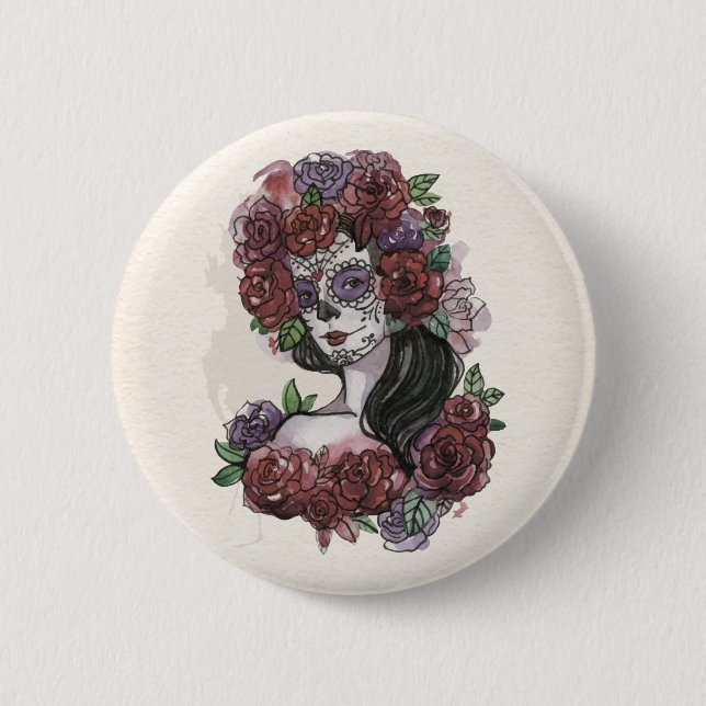 Simple Dia de los Muertos | Badge (Devant)