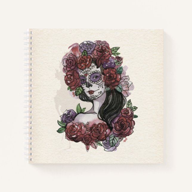 Simple Dia de los Muertos | Carnet (Devant)