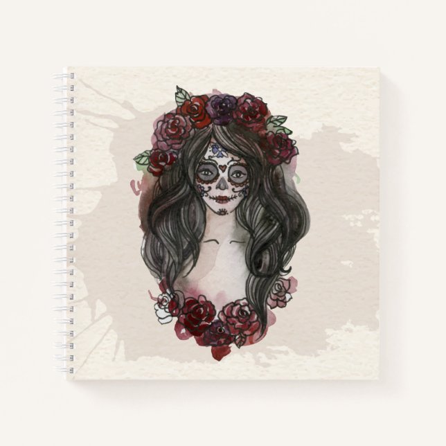 Simple Dia de los Muertos | Carnet (Devant)