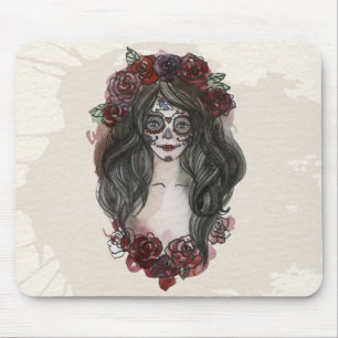 Simple Dia de los Muertos   Tapis de souris