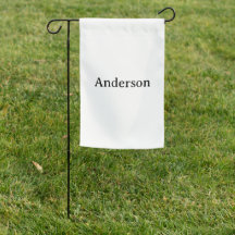 Simple Drapeau de Jardin Professionnel 30 x 45 cm
