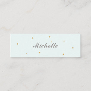 Simple Elegant Gold Stars Carte mère